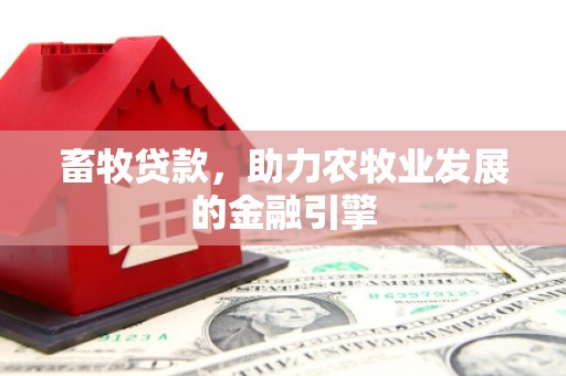 前金畜牧贷款，助力农牧业发展的金融引擎