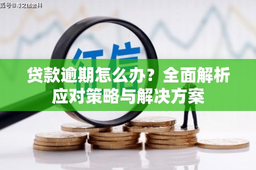 前金贷款逾期怎么办？全面解析应对策略与解决方案