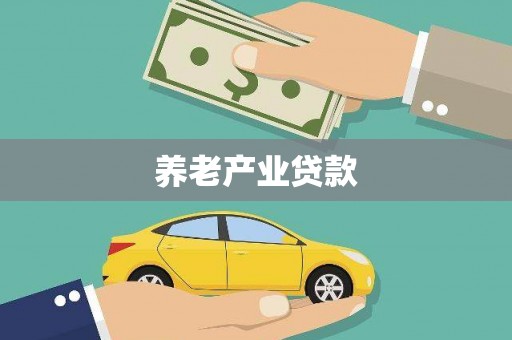 前金养老产业贷款