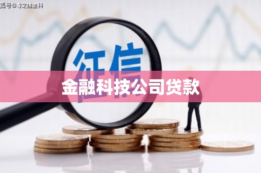 前金金融科技公司贷款