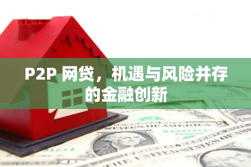 前金P2P 网贷，机遇与风险并存的金融创新