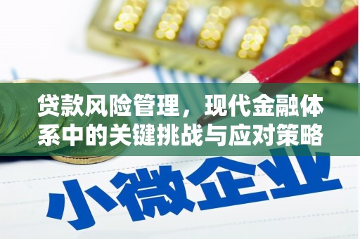 前金贷款风险管理，现代金融体系中的关键挑战与应对策略